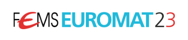 FEMS Euromat 2023 Conference Logo
